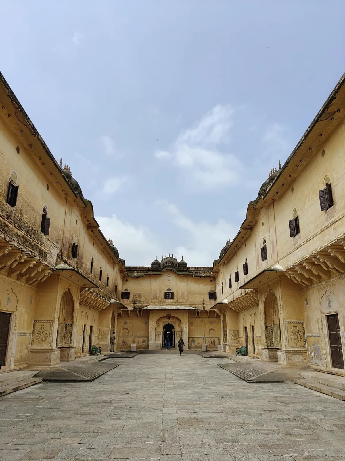 Courtyard of Madhavendra Bhawan inside Nahargarh Fort